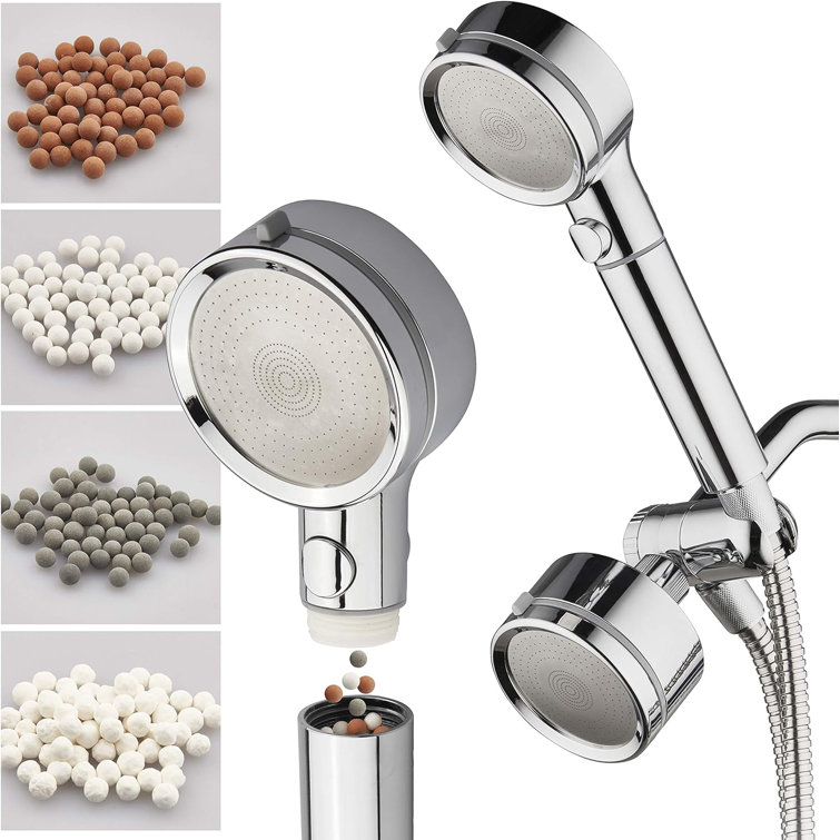 DreamSpa Dual Shower Head 2.5 GPM GPM Wayfair